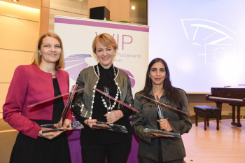 Women now hold one-third of parliamentary seats across the EU, new data shows