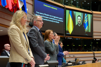 European Parliament reaffirms unwavering support for Ukraine four years into Russia’s full-scale war