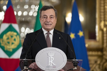 Draghi urges stronger Europe as U.S. ties grow more uncertain