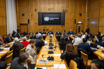 Sviatlana Tsikhanouskaya highlights Belarusian repression at Geneva Human Rights Summit